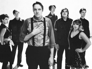 Arcade Fire is an indie rock band based in Montreal, Quebec, Canada, consisting of husband and wife Win Butler and Régine Chassagne, Richard Reed Parry, William Butler, Tim Kingsbury and Jeremy Gara. (Courtesy of Arcade Fire)