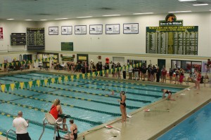 Superior Splash will be held at the PEIF pool at Northern Michigan University from 5:30 to 6:15 p.m. Monday, April 21 through Wednesday, April 23. The women’s swim team and PEIF staff will help volunteer at the event. (Courtesy of NMU Communications and Marketing)